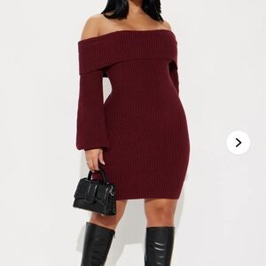Fashion Nova Sweater Dress